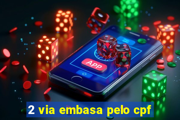 2 via embasa pelo cpf